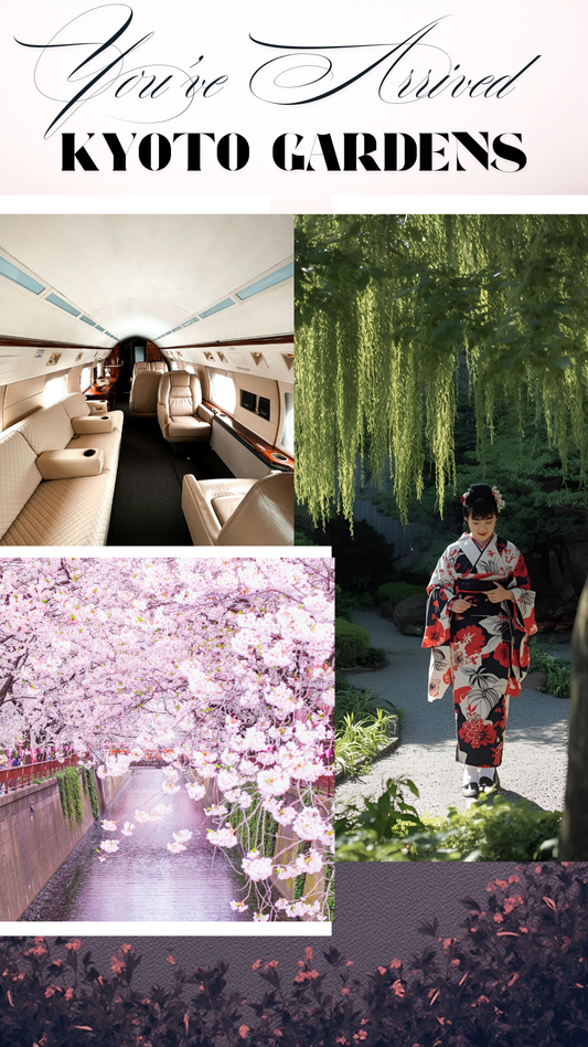 Kyoto Gardens · Luxury Sugar Scrub (Green Tea · Cherry Blossom · Hinoki)