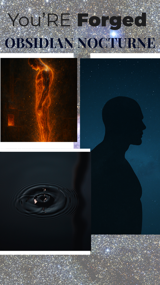 Obsidian Nocturne · Luxury Salt Scrub (Inspired by Earth)