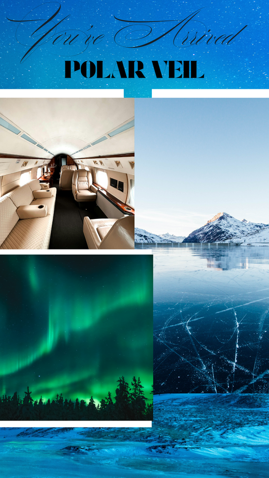 Polar Veil · Luxury Salt Scrub (Spearmint · Juniper Berry · Ambergris)